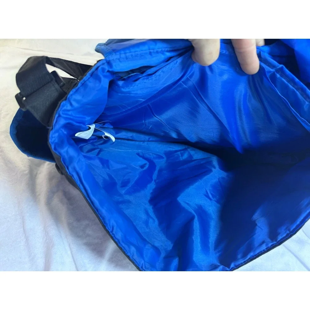 Disney Baby Mickey‎ Mouse Diaper Bag Messenger Blue Black Adjustable Strap